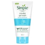 Simple Water Boost Micellar Gel Wash| 100% Soap Free | Gentle Hydrating Facewash