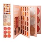 Essential All in One 4 Pages Face Makeup Book Palette Combo Kit Set